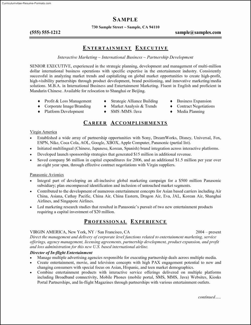 Ms Fice 2007 Resume Templates Free Samples Examples