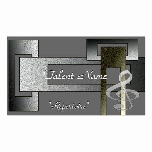 Music Business Card Templates