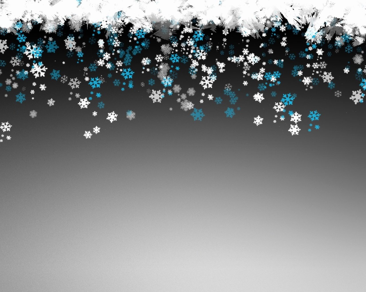 New Year Snowflakes Free Ppt Backgrounds for Your