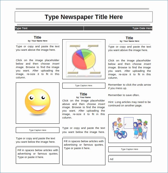 Newspaper Templates for Powerpoint