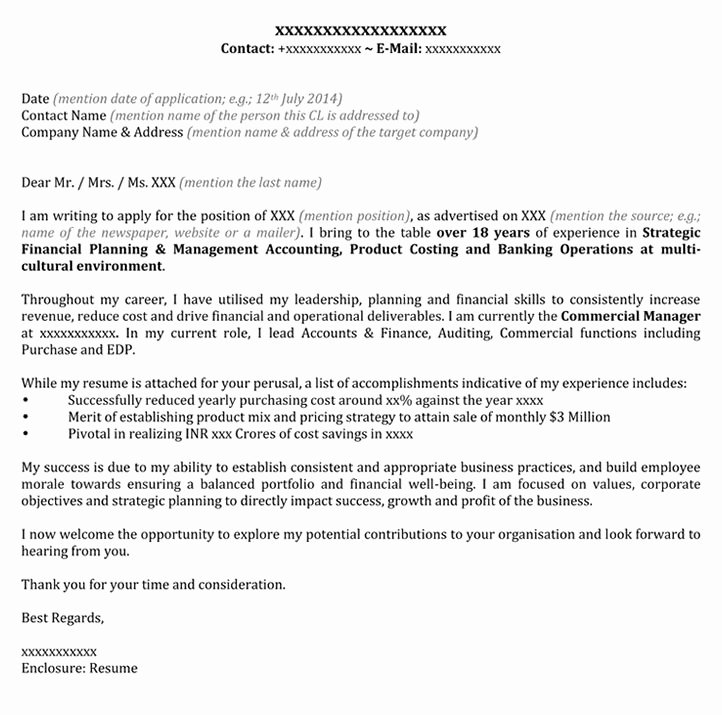 Nice Mergers and Inquisitions Cover Letter – Letter format