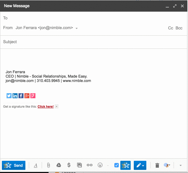 Nimble Launches Gmail Templates Tracking and Analytics
