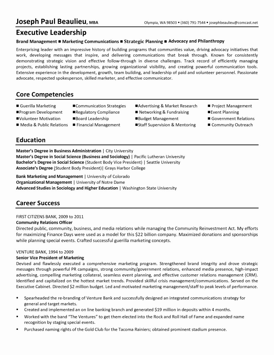 Non Profit Executive Director Resume Samples – Perfect