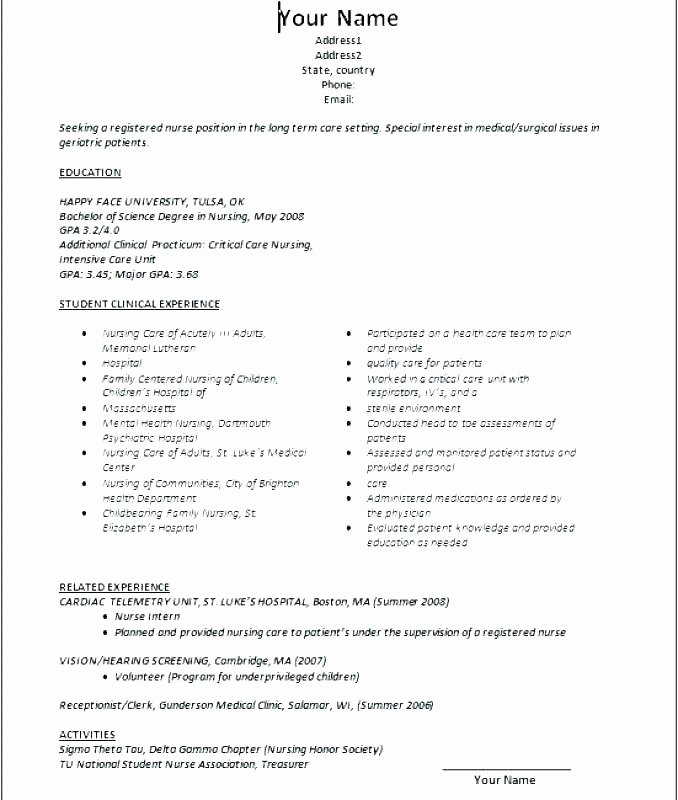 free nurse practitioner resume templates