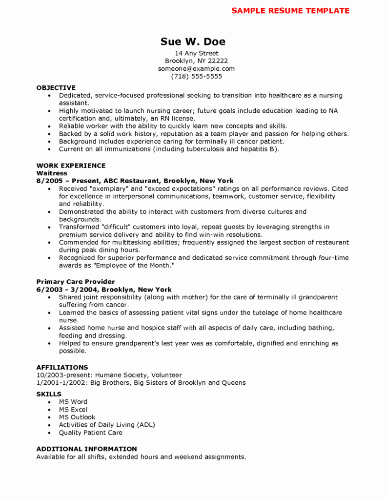 Nursing Resume Objectives Clinical for Nurse Practitioner