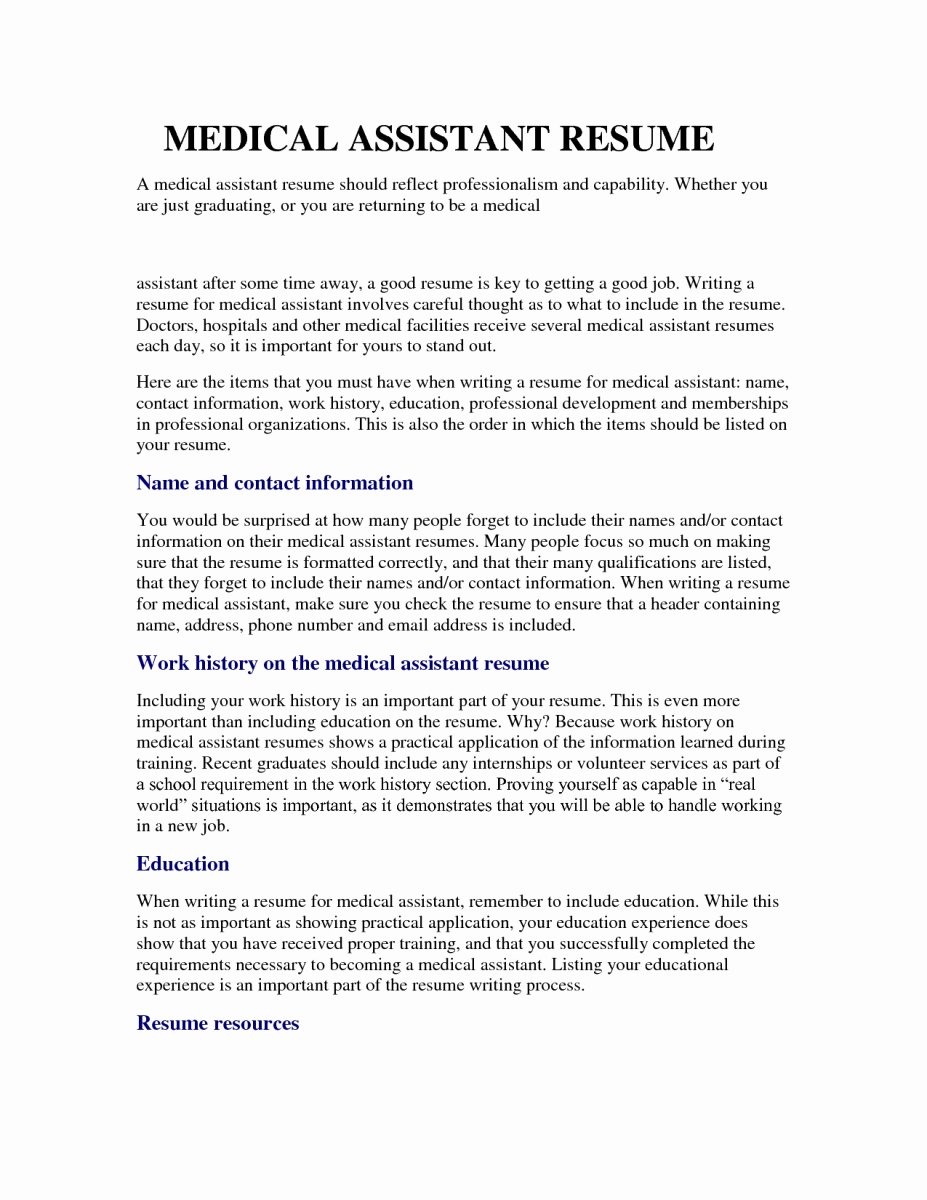 Objective Sentence for Healthcare Resume – Perfect Resume