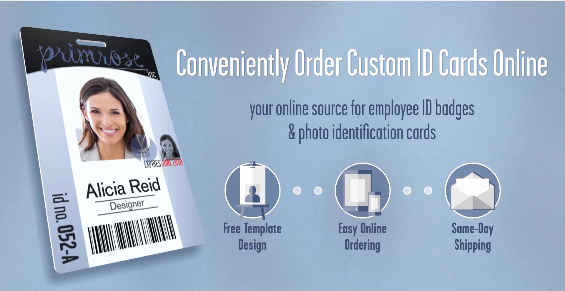 Order Professional Employee Id Badges Easily and Efficiently