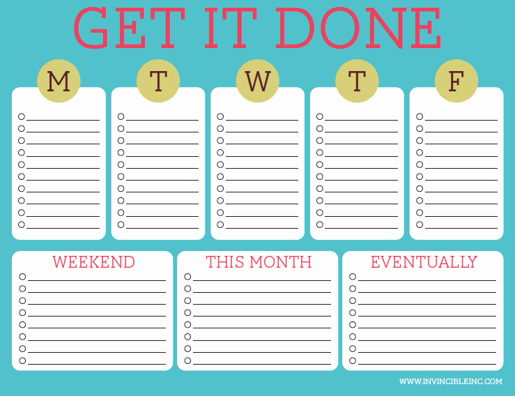Organization and Time Management Part 2 Make A to Do List