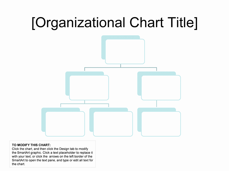 organizational chart simple basic easy l 1628