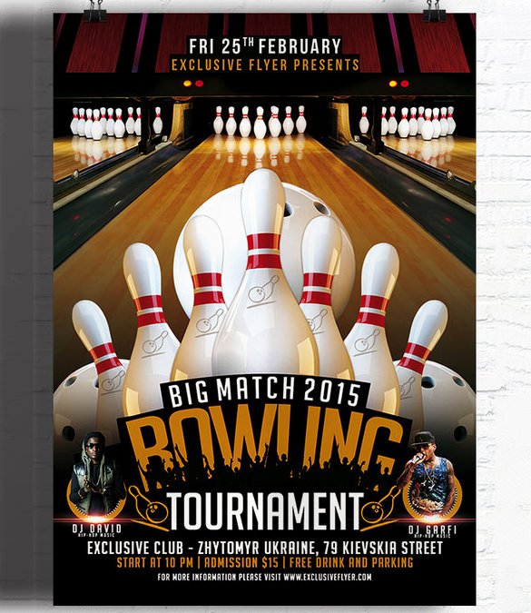 Outstanding Bowling Invitation S Designs Bowling Party