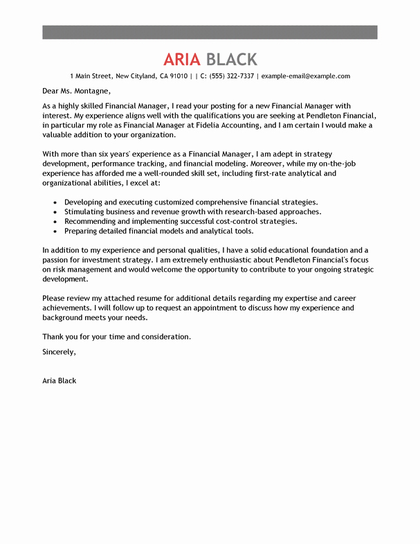 Outstanding Cover Letter Examples for Every Job Search