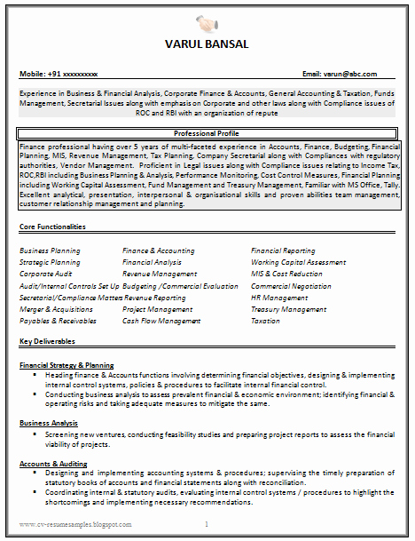 Over Cv and Resume Samples with Free Download Good