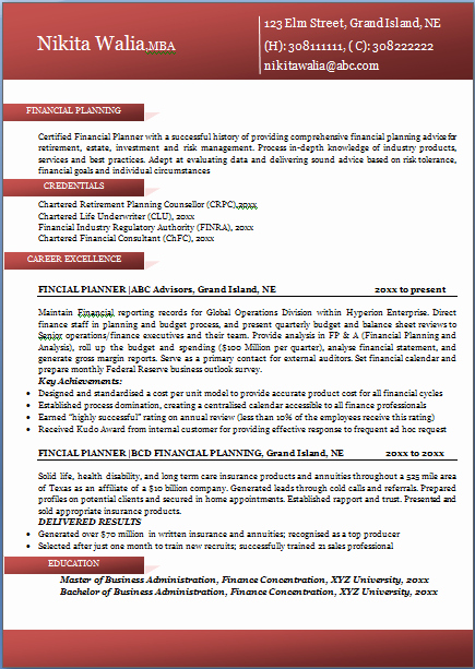 Over Cv and Resume Samples with Free Download