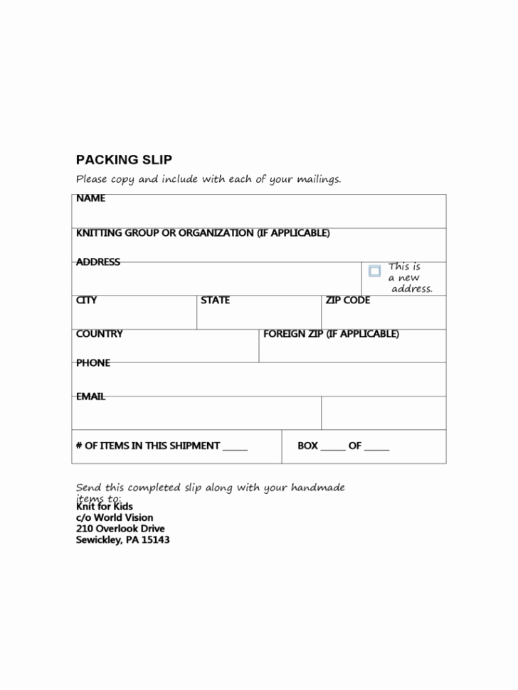 Packing Slip Template Invoice Template Trakore Document