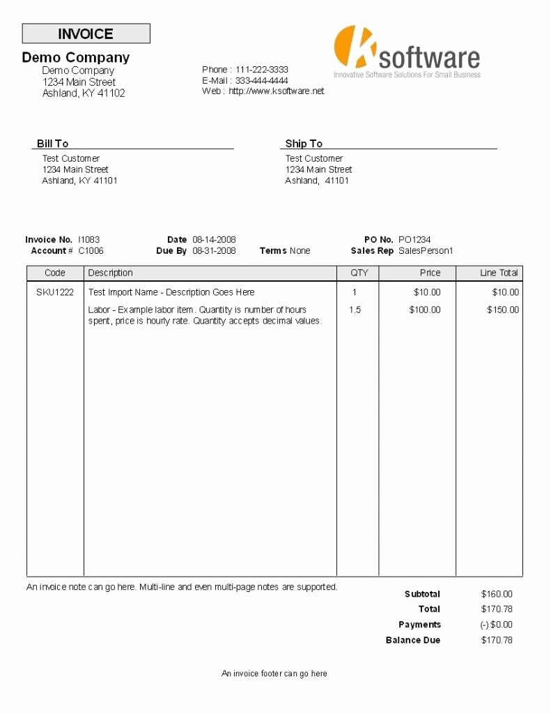 Paid Invoice Template Spreadsheet Rent Payment Receipt