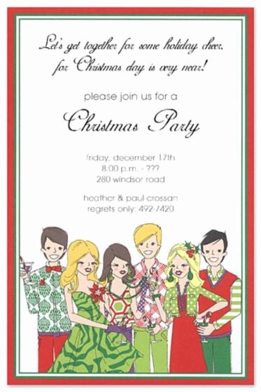 Pany Holiday Party Invitations