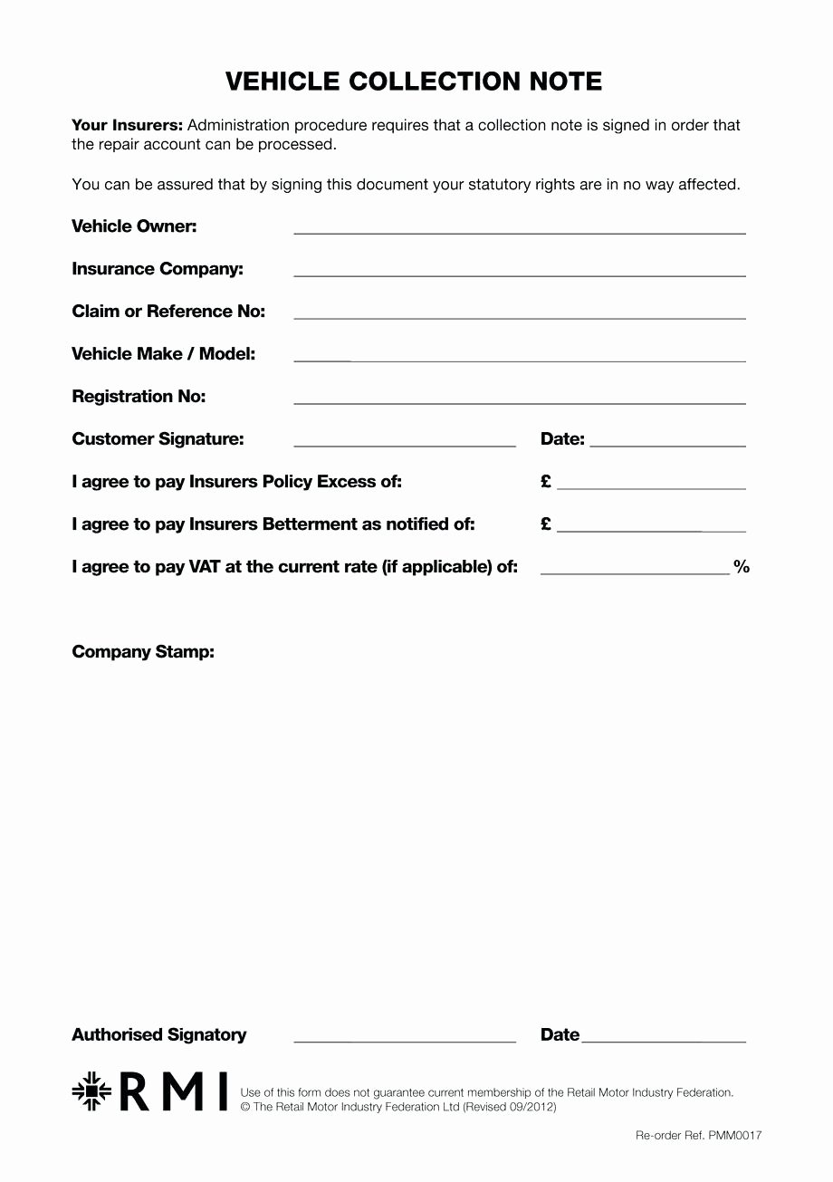 Pany Vehicle Policy Template