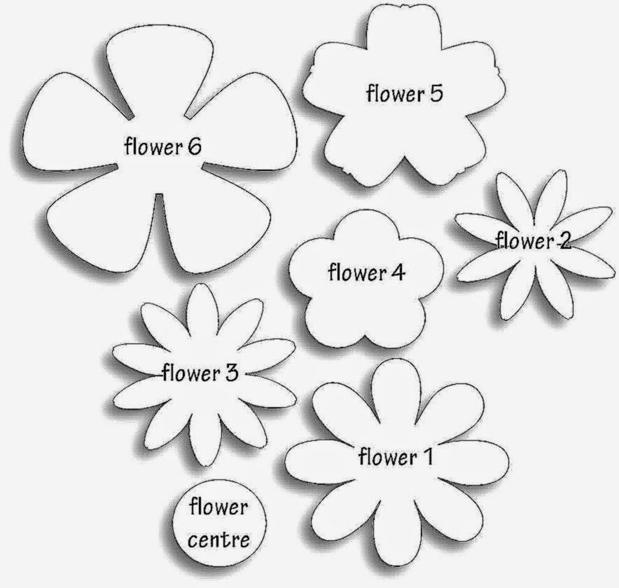 Paper Flower Templates
