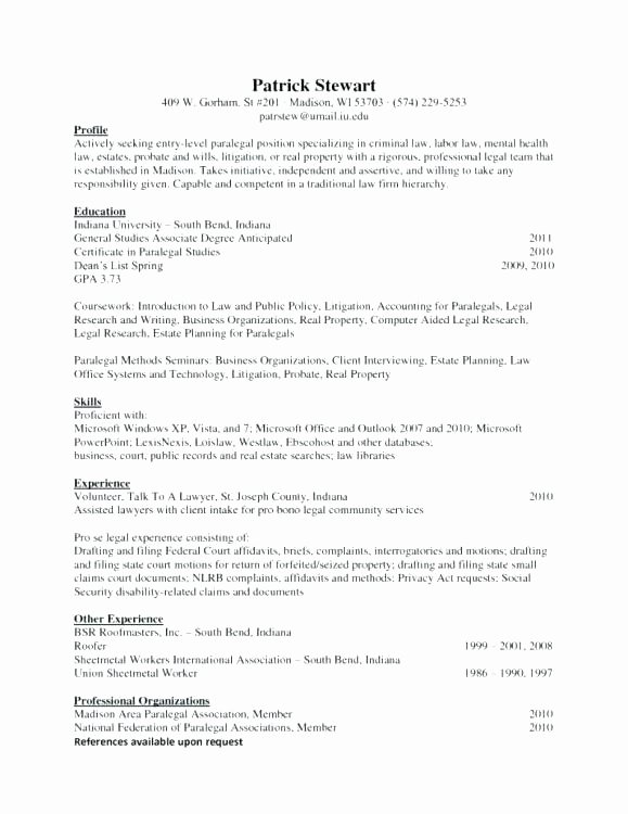 Paralegal Resume Template Paralegal Legal Contemporary