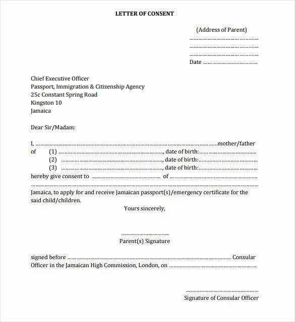 Parent Letter Template – 10 Free Word Pdf Documents