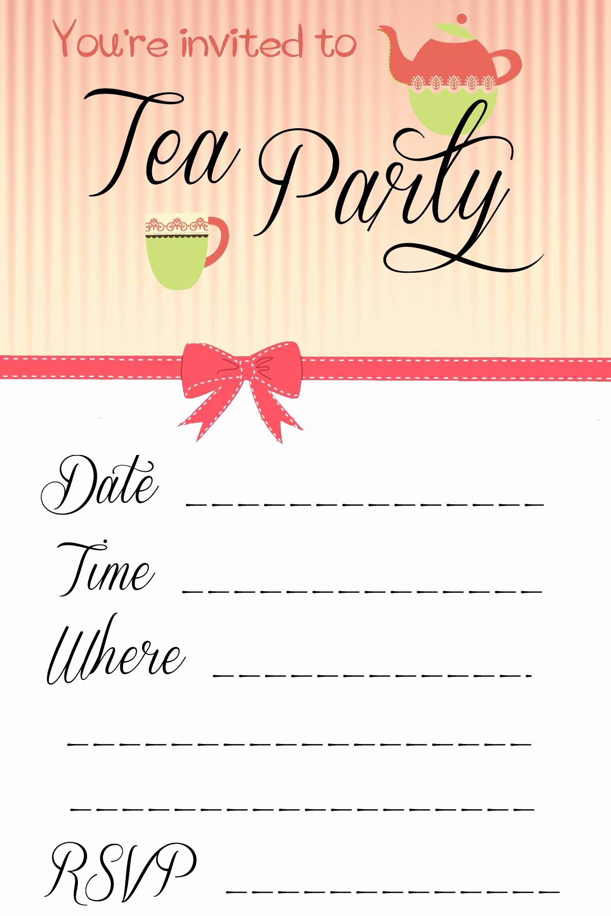 Party Invite Template