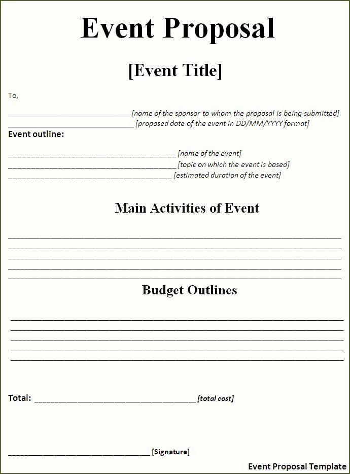 Party Planner Template