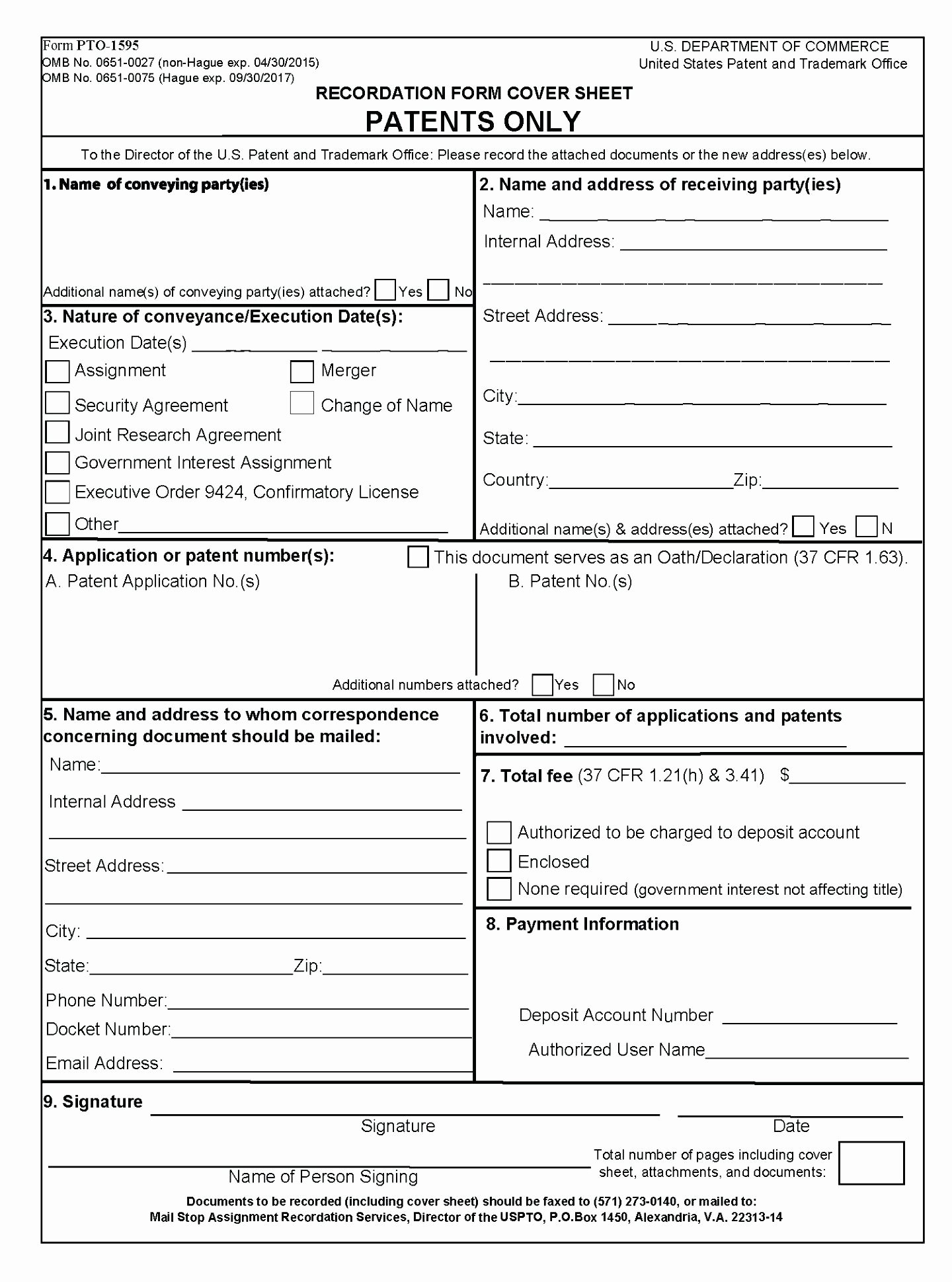 patent application template word