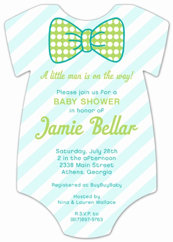 Pattern Cutie Esie Baby Shower Invitation sold In Sets Of