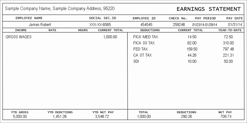 Pay Stub Create &amp; Download for Free