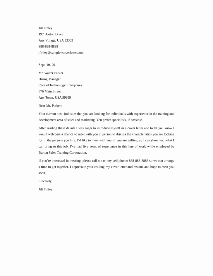 Payroll Specialist Cover Letter Examples