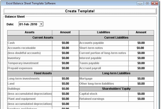 Personal Balance Sheet Excel Windows Excel Sheet Excel Files
