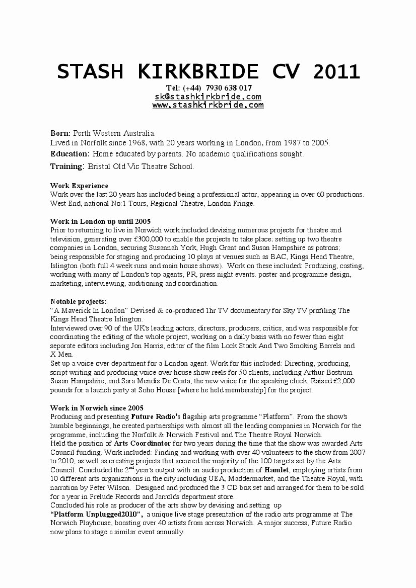 Personal Skills A Resume – Perfect Resume format