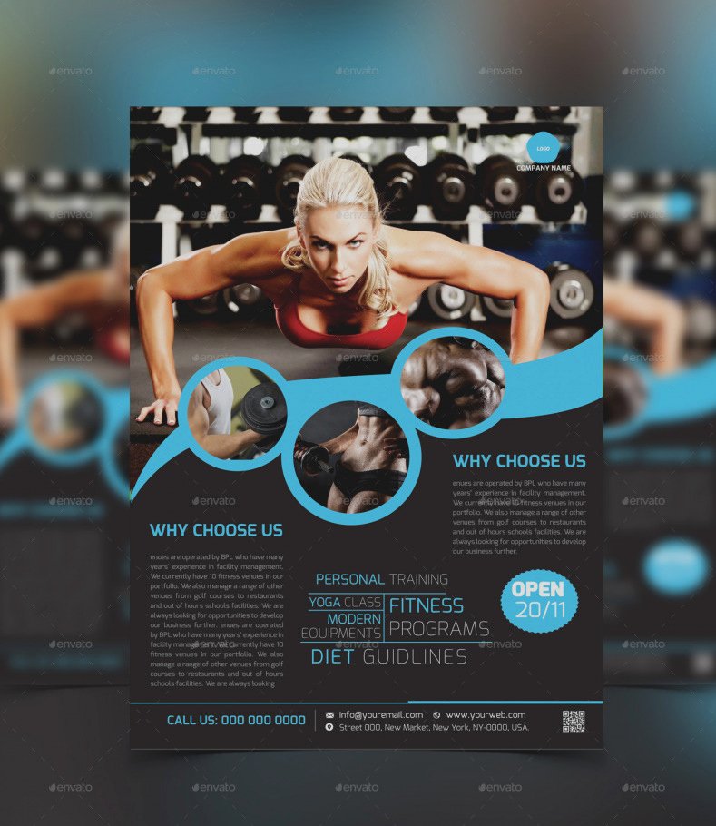 Personal Training Flyers Templates
