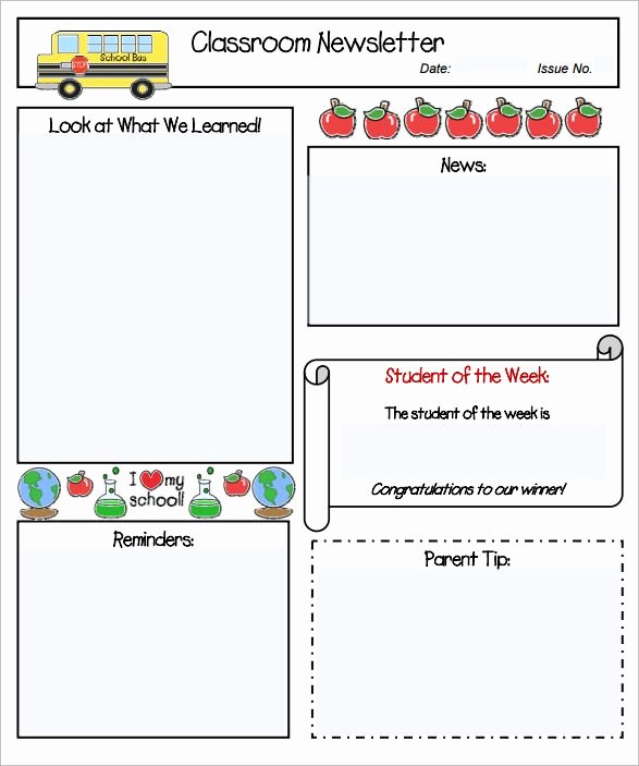 Pin by Stacie Schwark On Classroom Newsletters