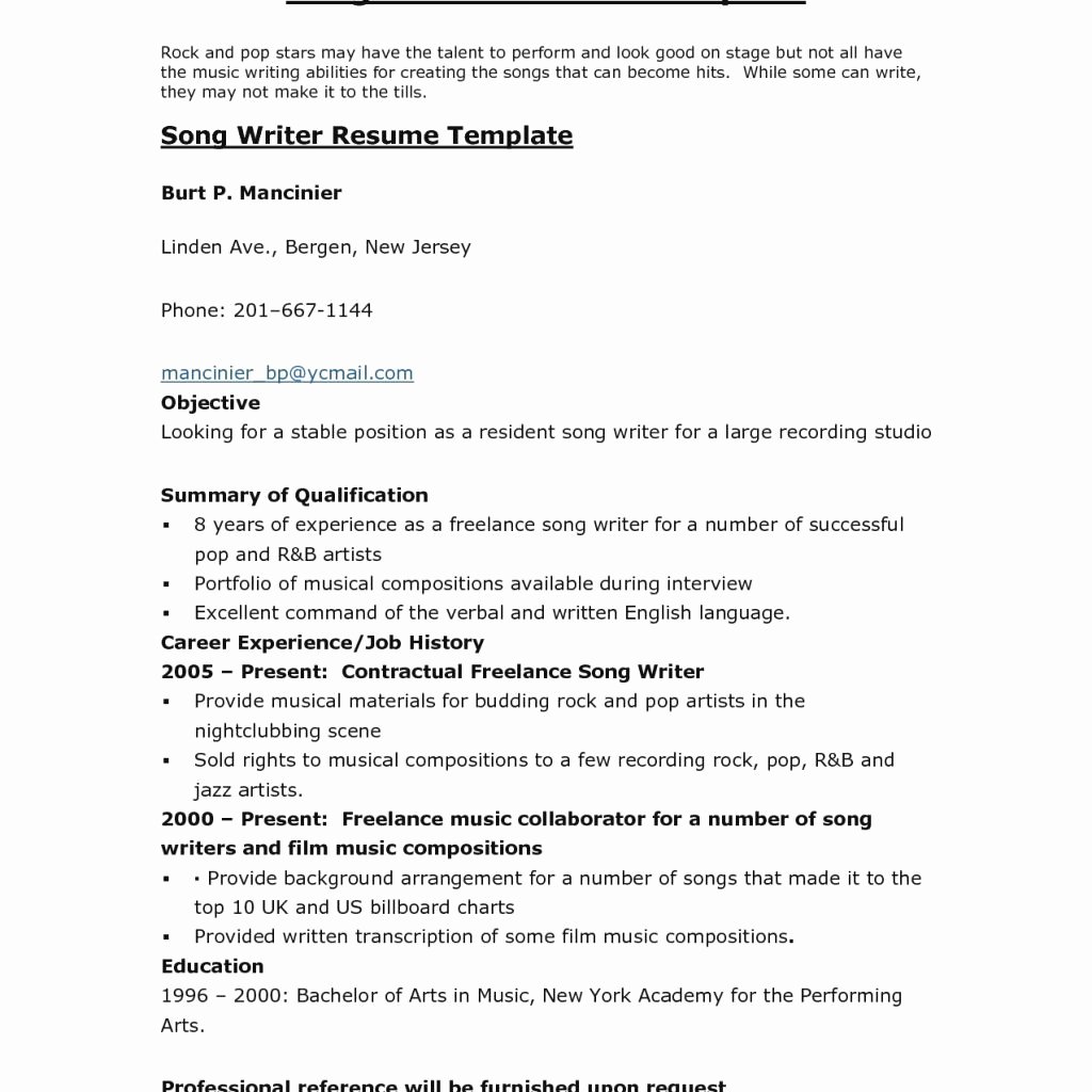 pleted resume examples