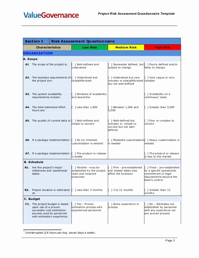 pm001 03 riskassessmentquestionnairetemplate