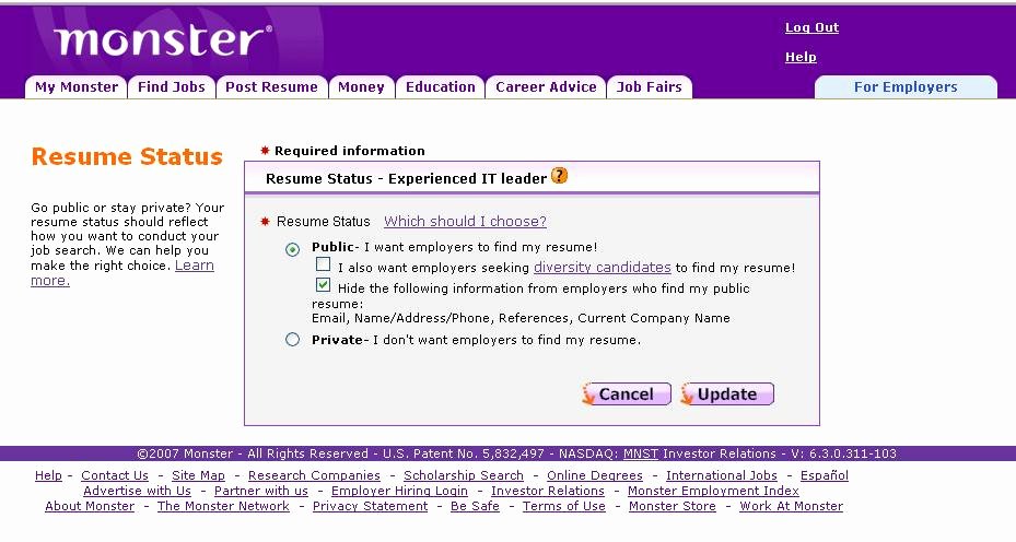 Posting Resume On Monster Pdfeports728 Web Fc2