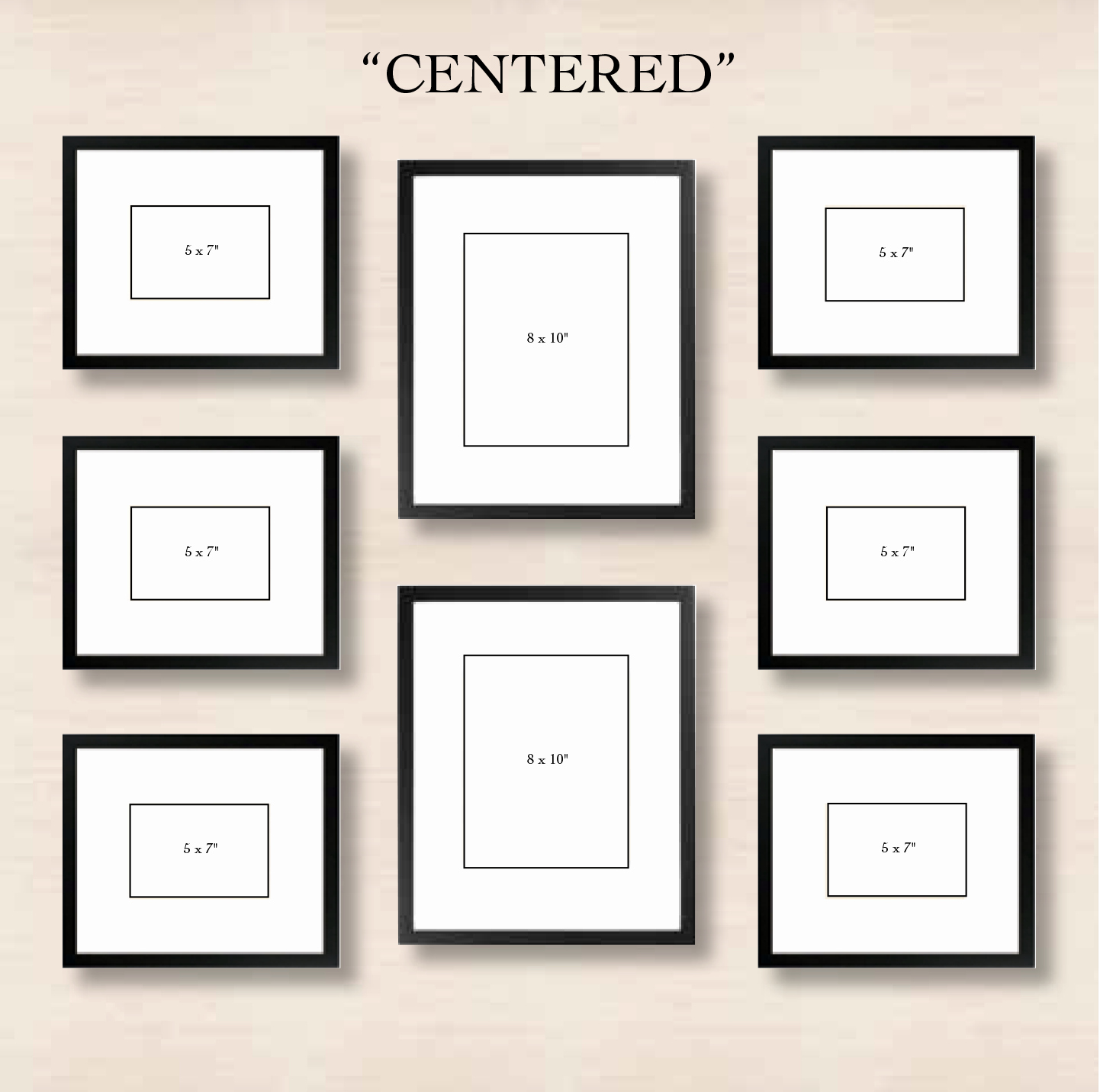 Pottery Barn Wall Gallery Template