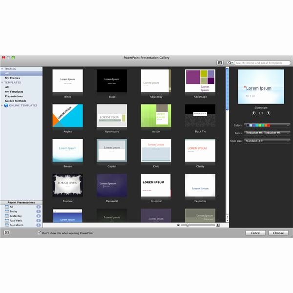 Powerpoint Templates for Mac 2011 Office for Mac 2011