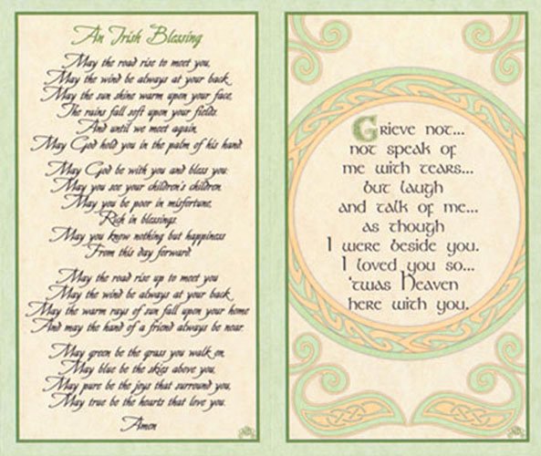 Prayer Card Template