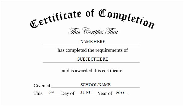 Preschool Certificate Template 16 Free Word Pdf Psd