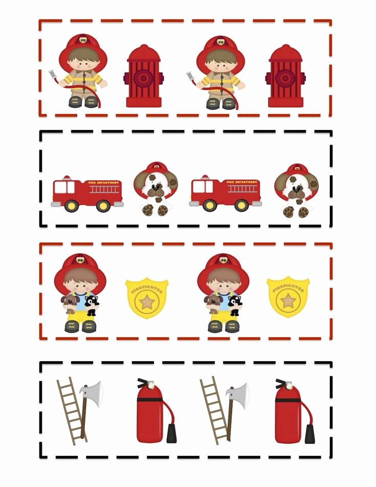 Preschool Printables Fireman