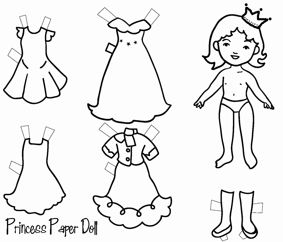 Princess Paper Doll