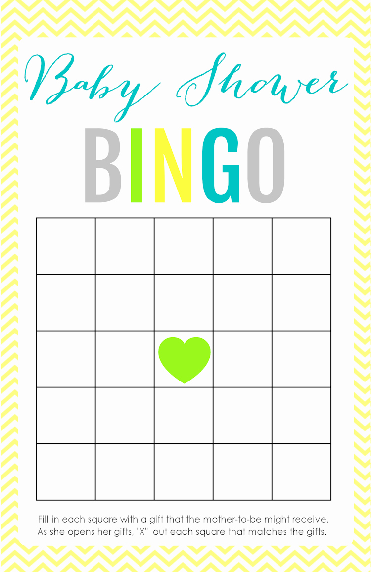 Printable Baby Shower Games the Girl Creative