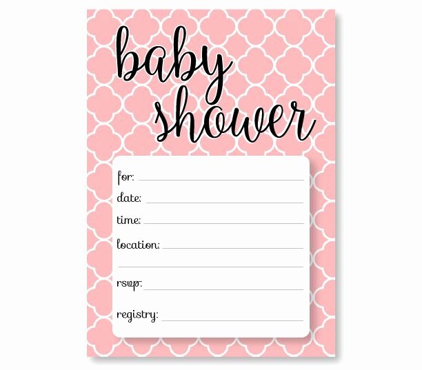 Printable Baby Shower Invitation Templates Free Shower