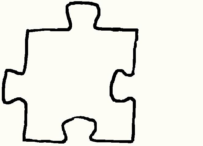printable blank puzzle pieces