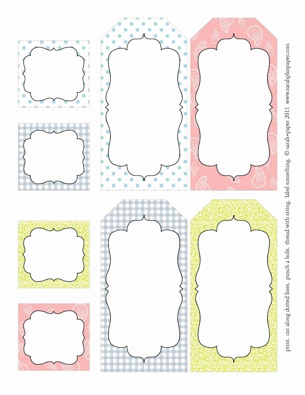 Printable Easter Labels — Crafthubs Tags