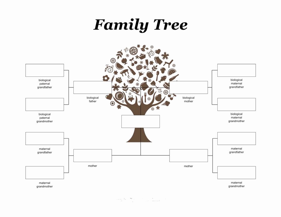 printable family tree