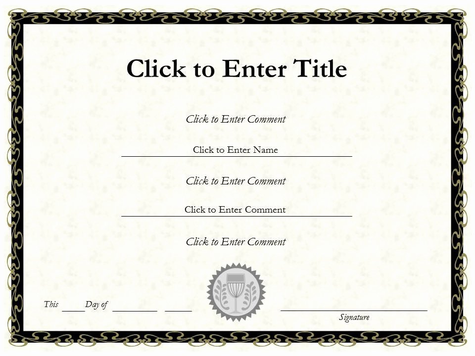 Printable Grad Certificates