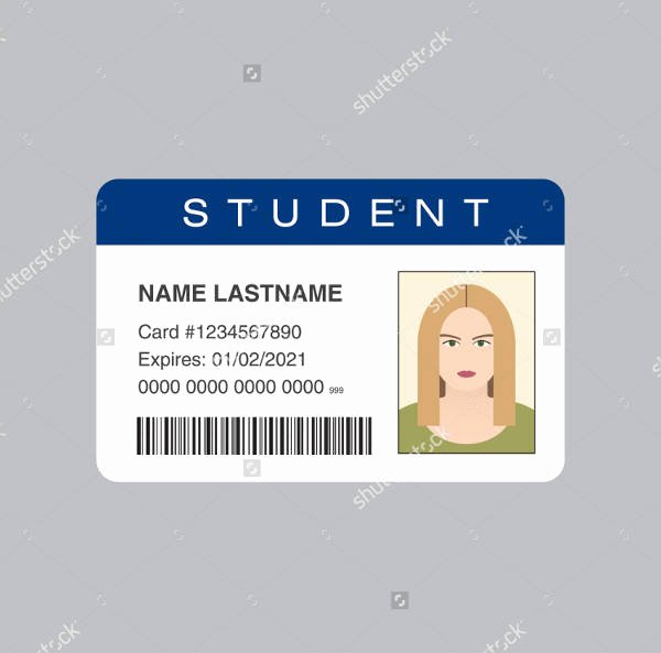 Printable Id Card Template Templates Station